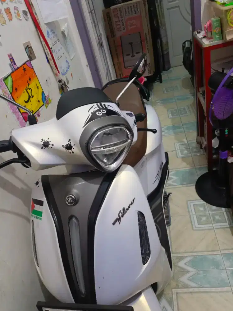 Yamaha grand filano 2023 akhir, cari tuker tambah stylo ABS