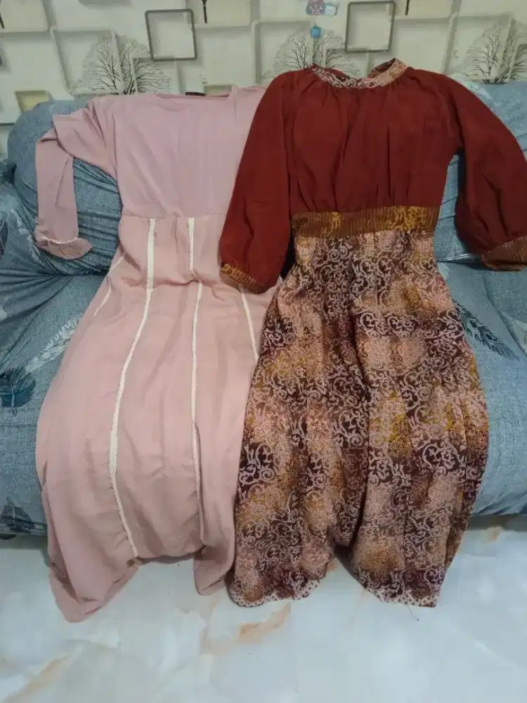 Gamis haliza syari dan non merk all size