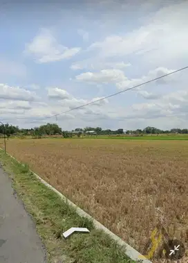 Tanah Strategis di Klaten 3.155 m² – Lebar Depan 30m, Dekat Tol, SHM