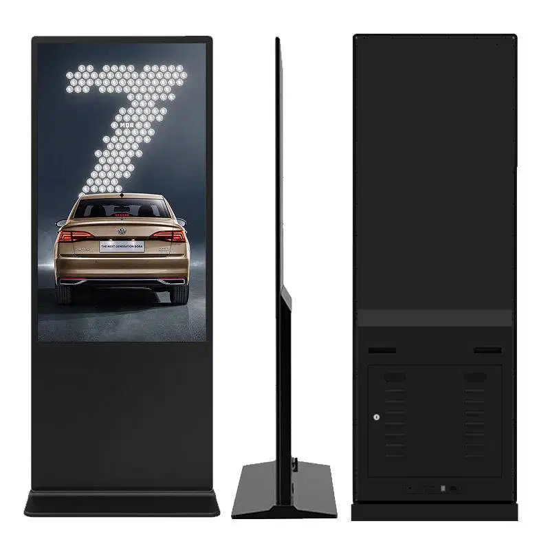 43” 50” 55” 65” LCD Digital Signage | Floor Standing Kiosk | 4K HD Ind