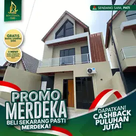 Rumah Skandinavian dan American di kota Pati