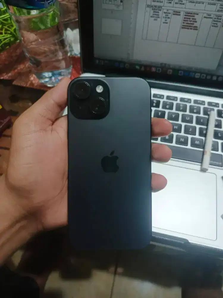 Hp iphone 15 256GB black Ex ibox fullset