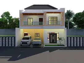 Rumah Cluster Oasis Mansion Ciracas ,akses 2 mobil dan dekat LRT