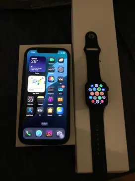 Jual santai ajaa ip 12 128 gb+ iwatch se ibox resmi apple indonesia
