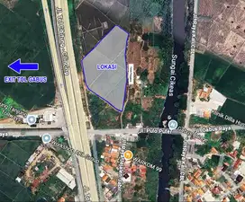 DIJUAL TANAH STRATEGIS DEKAT PINTU GABUS