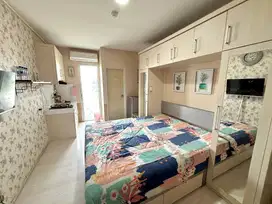 Studio Cantik Tower Lotus Kalcit Green Palace, SHM, Full Furnished
