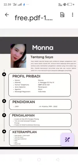 butuh kerjaan cepat,pijat yg real no plus.