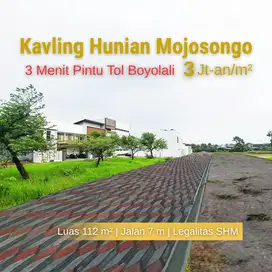 Jual Tanah Murah Kartasura Solo, 3 Menit Kampus AMIKOM Surakarta