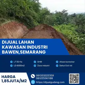 Dijual aset terbaik lokasi Bawen semarang luas 50Ha BU!