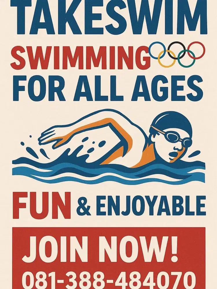 Take swim les private renang bandung semua umur