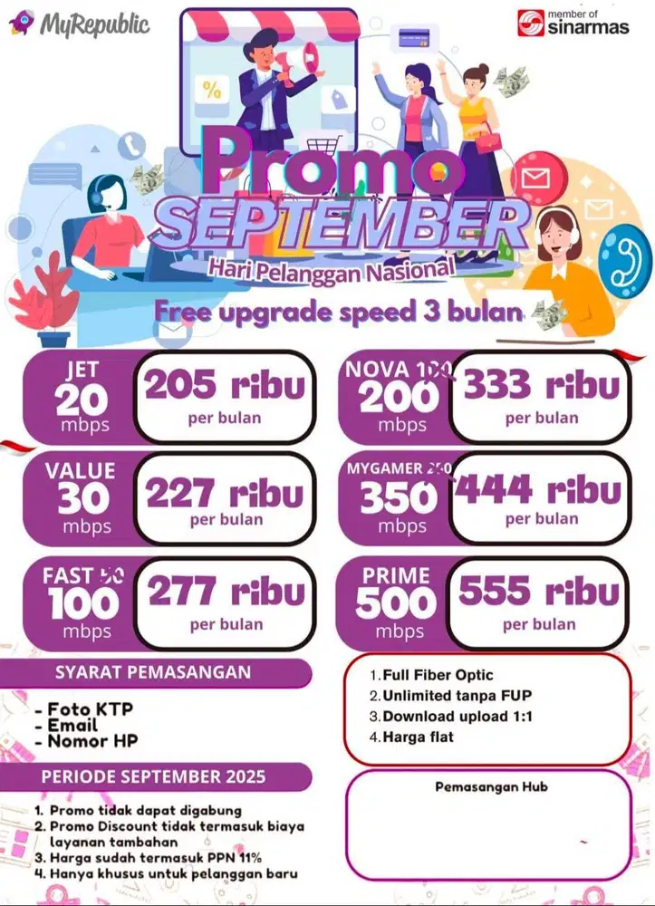 Promo Pasang Internet MyRepublic Semarang
