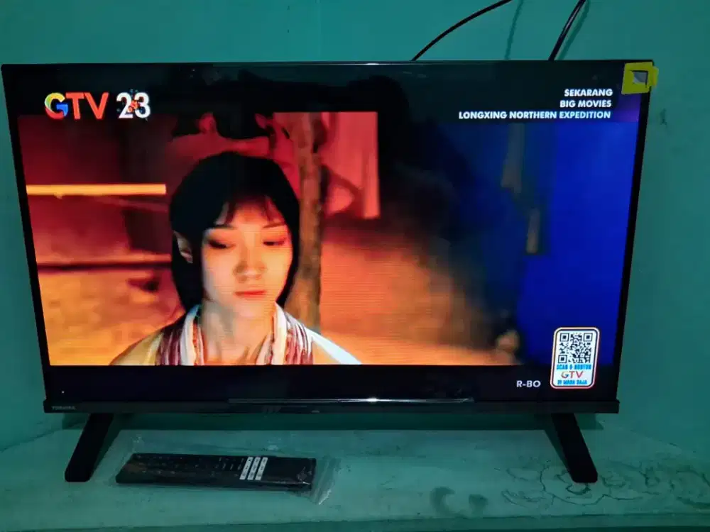 Jual TV thosiba type 32 Inc. Baru bgt. Beli td pagi baru di instal