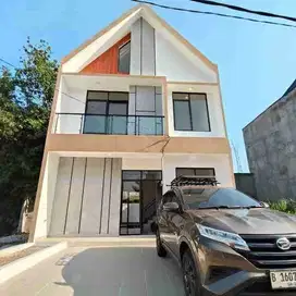 Rumah Baru 2 Lantai Siap Huni Akses Bagus Bebas Banjir DP 0 Di Pondok Benda Pamulang