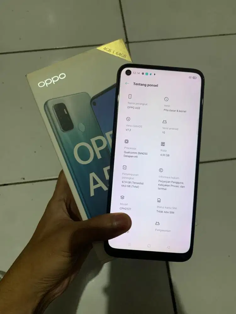 Oppo a53 jual santai