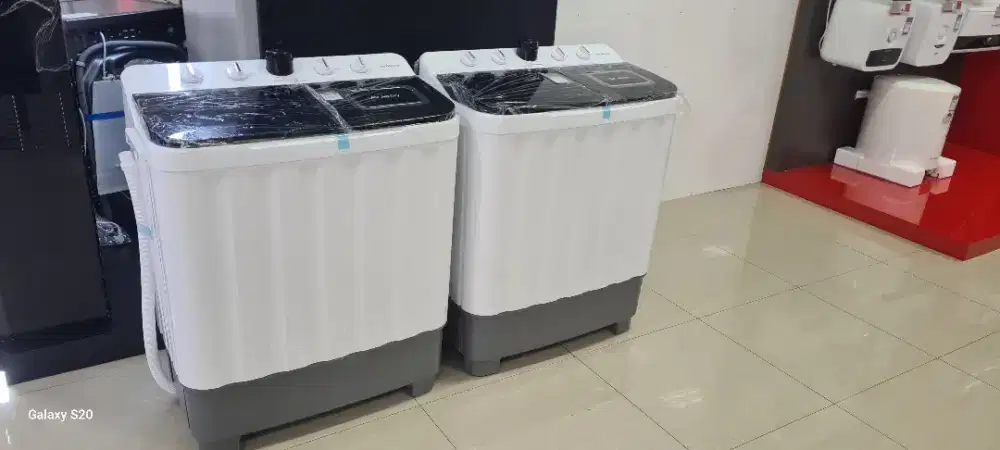 Promo Mesin cuci 2 tabung hitachi.