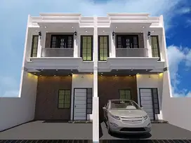 Rumah Cluster Oasis Ciracas Mansion,strategis selangkah Ke LrT