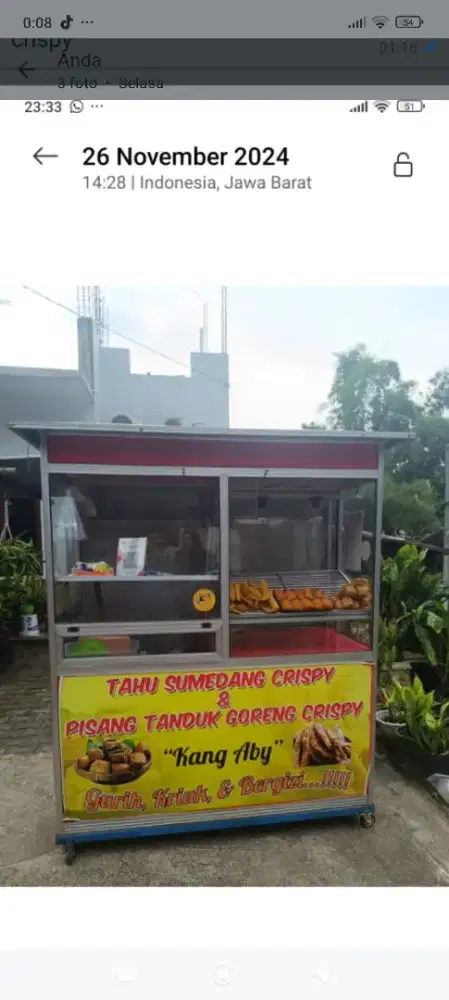 JUAL GEROBAK STAINLESS