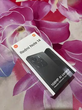 REDMI NOTE 14 8/256 RESMI BARU SEGEL BOX