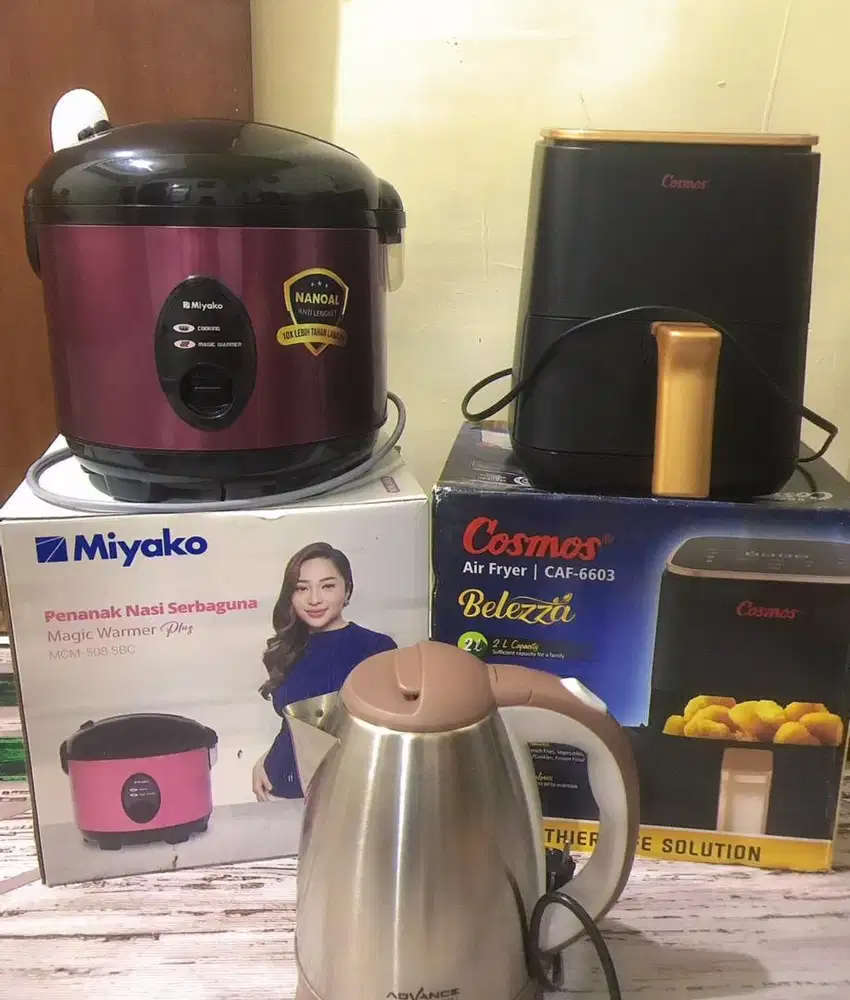 Preloved Bundling Alat Dapur Jarang Pakai – Kondisi 99%!