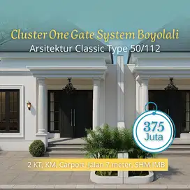 Rumah Baru Murah 300 Jt-an, 2 Menit RS Indriati Boyolali, Akad Notaris