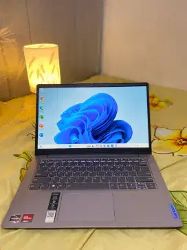 Laptop Lenovo Ideapad Slim Ryzen 3 gan 5 Ram 8 GB SSD 512 GB Mulus