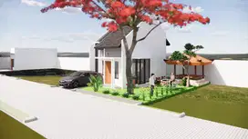 Rumah SHM Kota Malang Type Hook Lebar 10 Meter Akses Mudah DP 5 juta