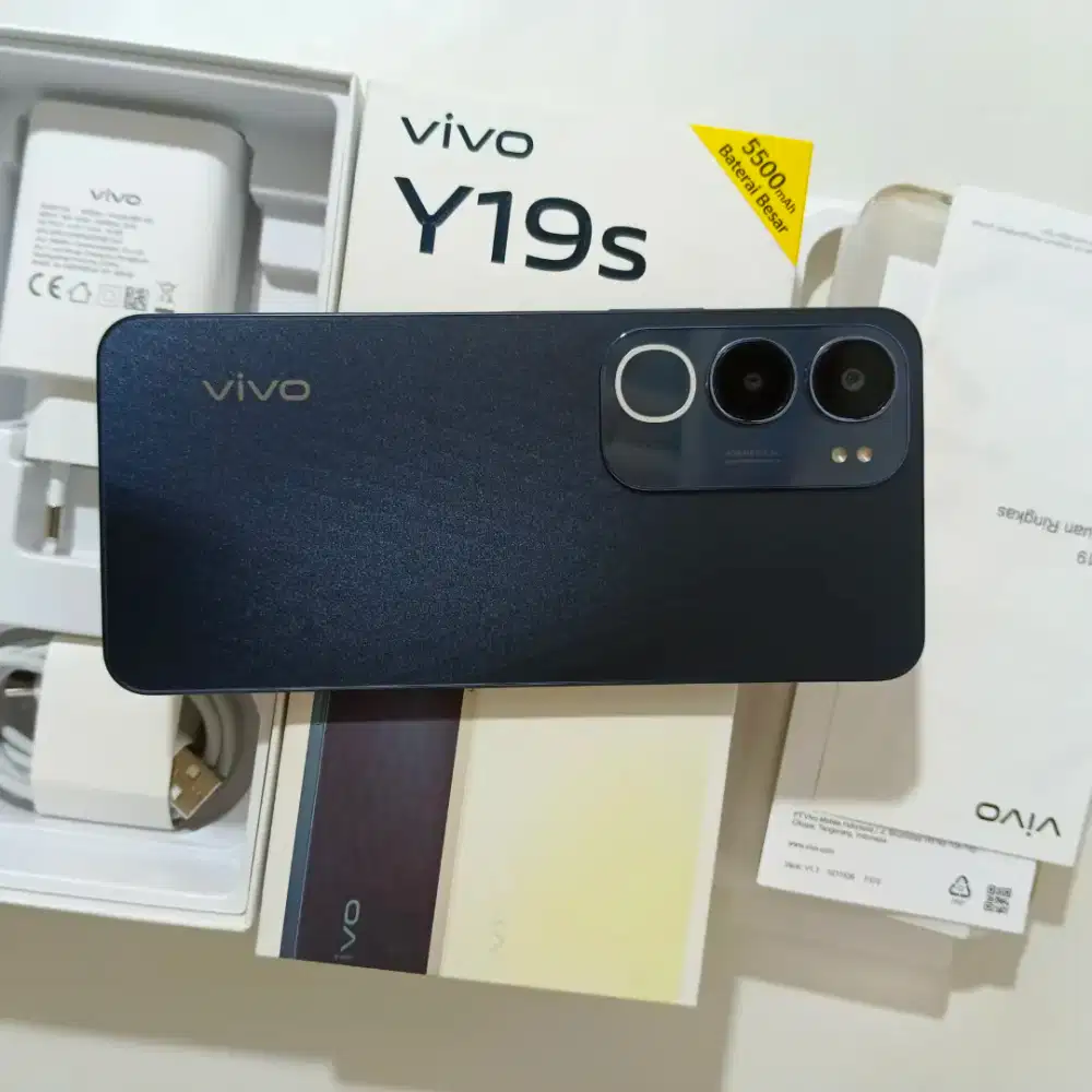 Vivo Y19s Ram 6+6/128 Second Resmi
