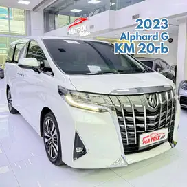 Toyota Alphard 2.5 G 2023 White on Beige Record Putih