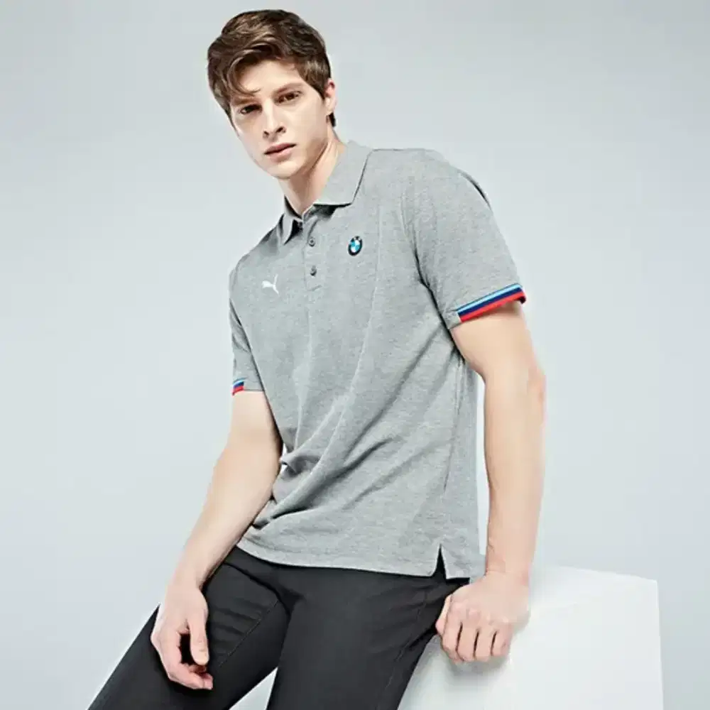 Kaos kerah PUMA x BMW Original