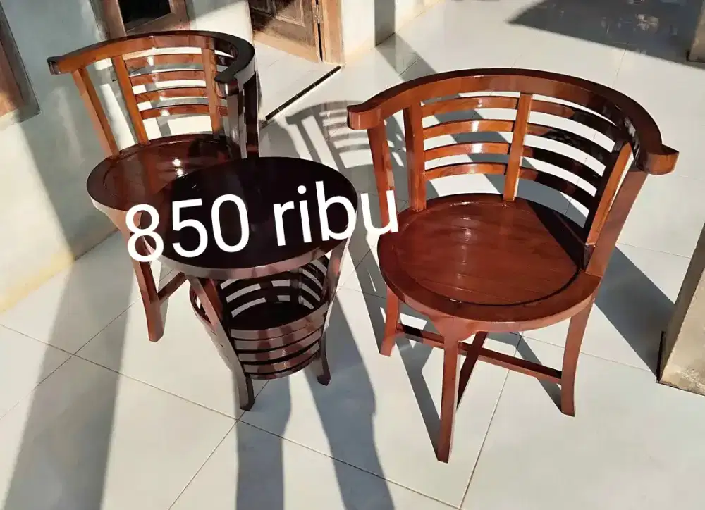 Kursi teras jati