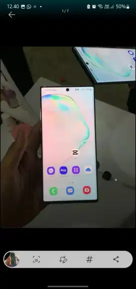 Samsung note 10 plus SEIN 8/256
