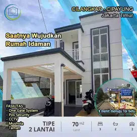 Rumah Cilangkap Cluster  APS Cipayung dekat Tol bambu Apus Jakarta Timur