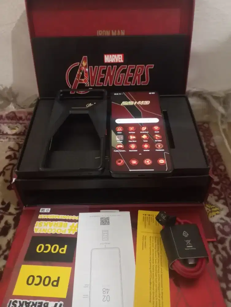 Poco X7 pro 5g 12/512 gb iron man special edition fullset nominus