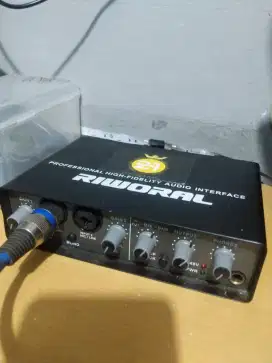 Soundcard/Audio Interface Riworal 24bit