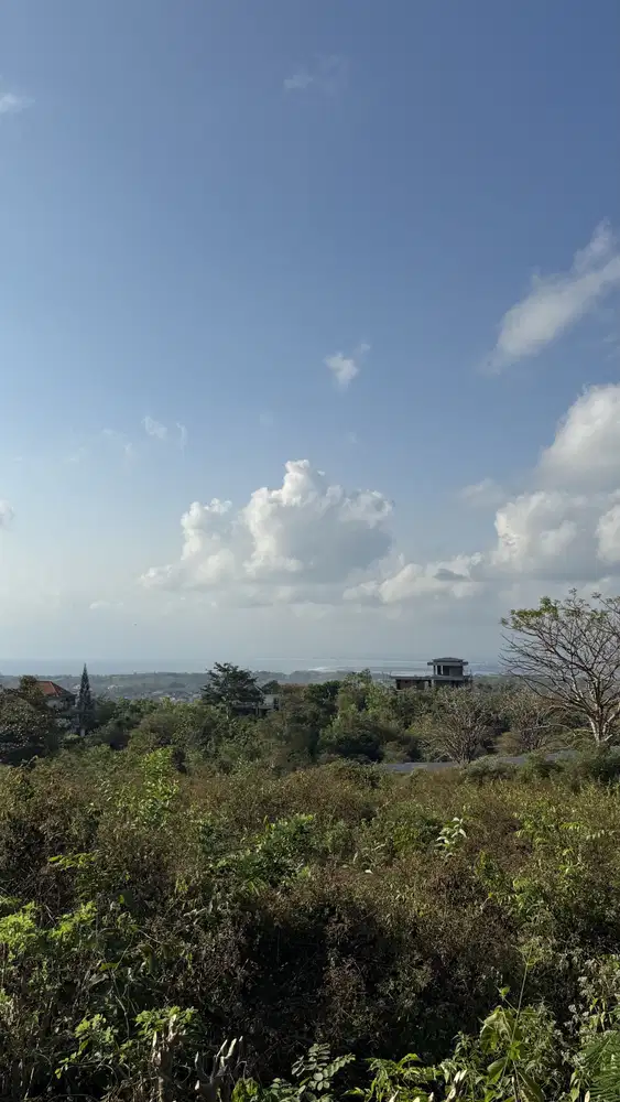 Tanah Dijual Ocean View di Ungasan Bali