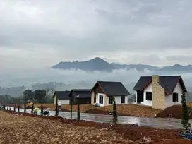 Tanah murah di bogor view pegunungan dan udara sejuk
