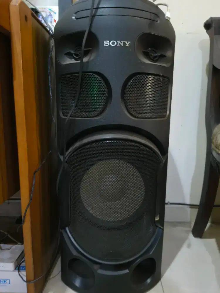 Speaker Sony Murah Karaoke Mhc V41d Aktif Active Bluetooth USB CD DVD