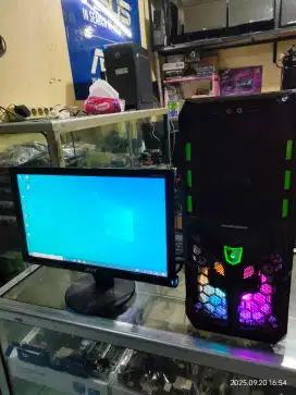 Sepaket komputer siap paki core i3 4330 gen 4