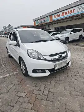 Honda Brio CBU E 2012 AT Matic Putih 1300cc Velg bemper upgrade