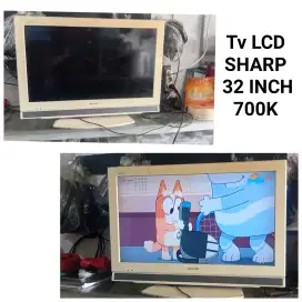 Tv LCD SHARP 32 bekas