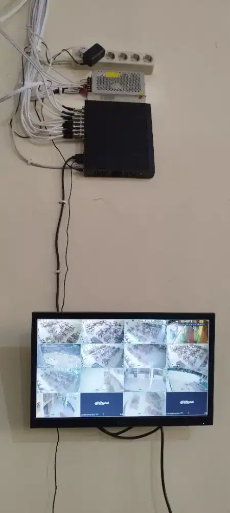 Paket pemasangan cctv 16 channel