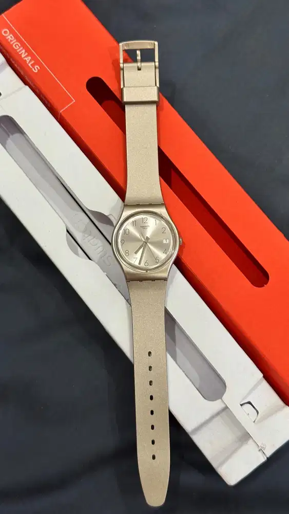 Arloji Swatch GP 403 Pinkbaya