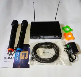 Mic Wireless Karaoke Karak Sampai 50 meter