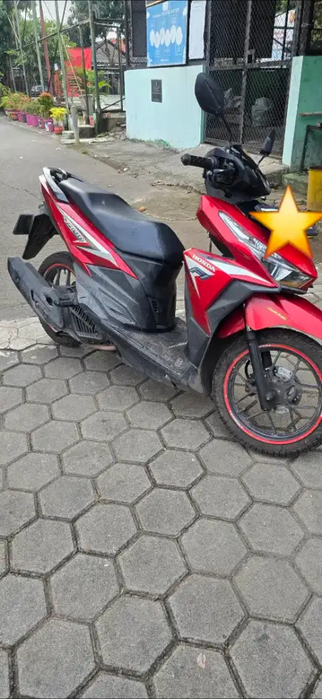 Jual Cepat Motor Bekas Honda Vario 125 Tahun 2015, Kondisi Apa Adanya