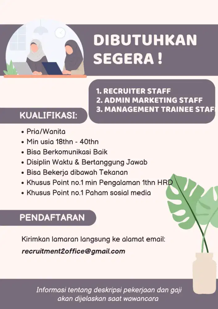 Administrasi & HRD