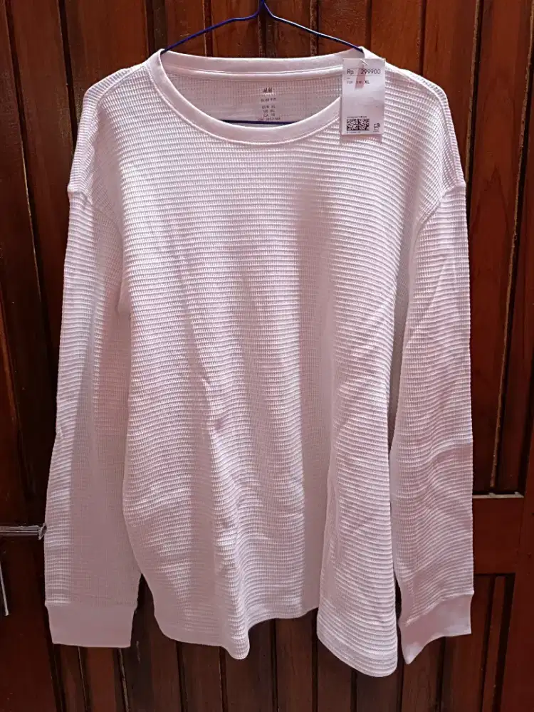 Lengan Panjang H&M Bahan Rajut Size XL Baru