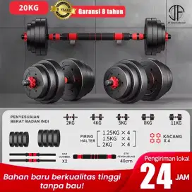 Dumbbell 20 kg Alat Fitness