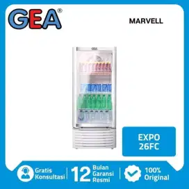 [BU nego] Showcase GEA EXPO 26 FC Display Cooler 192 Liter Anti Embun