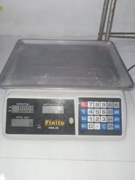 Timbangan digital 40kg untuk sayur dan buah .