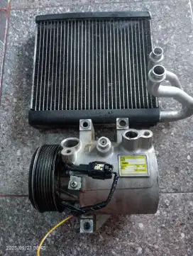 Kompresor dan evaporator AC ORI copotan dastun